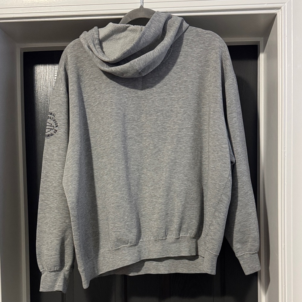 Harley-Davidson Classic Gray Men's Hoodie - Picture 4 of 4